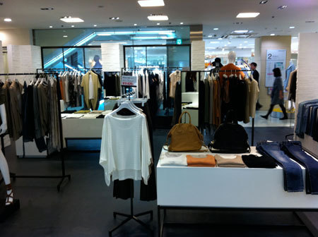 black by moussy printemps ginza
