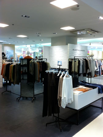 black by moussy printemps ginza