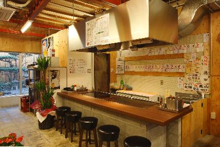 鉄板焼き、お好み焼き「太陽」