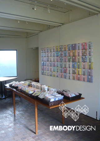 白雪ふきん展