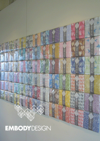 白雪ふきん展