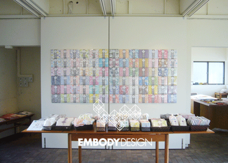 白雪ふきん展