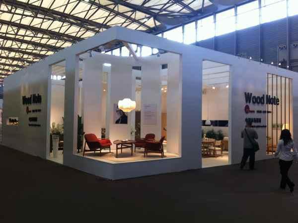Furniture China中国(上海)国際家具展示会 中国家具メーカーの展示会場の内装・外観画像