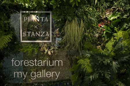 PIANTA×STANZA Forestarium 展示ブースの内装・外観画像