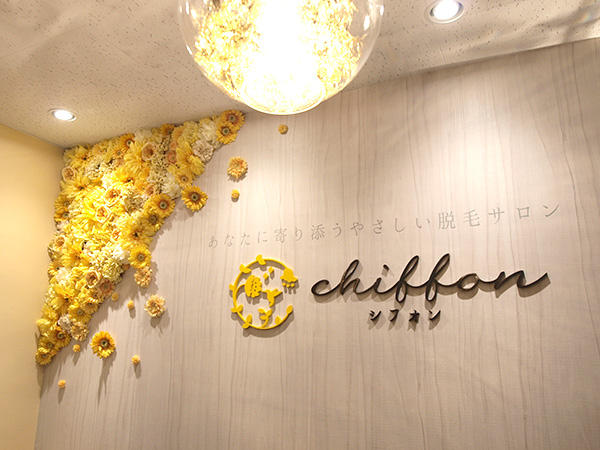 chiffon 岡崎店 脱毛サロンの内装・外装画像