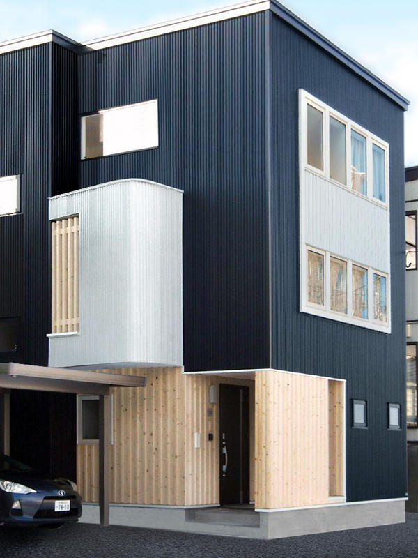 ピアノ教室の家 ピアノ教室兼住居の内装・外装画像