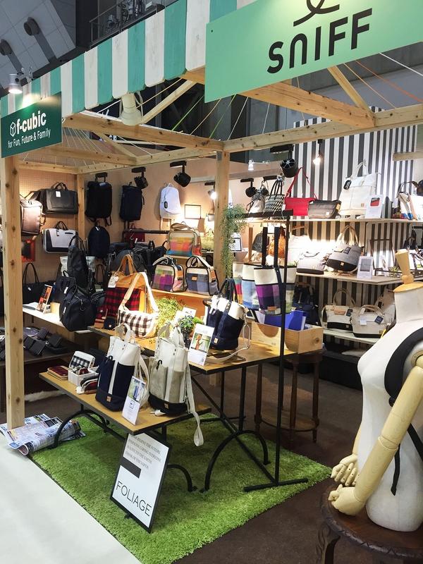 f-cubic ファッション雑貨エキスポ 展示会ブース