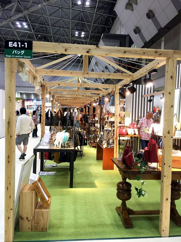 f-cubic ファッション雑貨エキスポ 展示会ブース