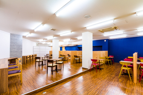 ユニクリベース 学生向けサービススペースの内装・外観画像