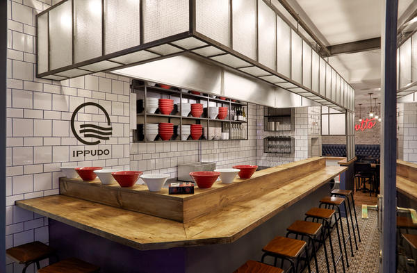 一風堂 Villiers Street London ラーメン店の内装・外観画像
