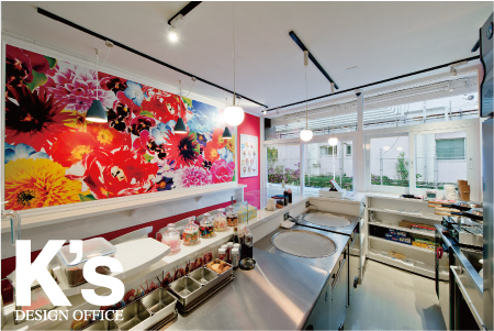 ColorfuL SweetS ロールアイスとエッグワッフルのお店の内装・外観画像