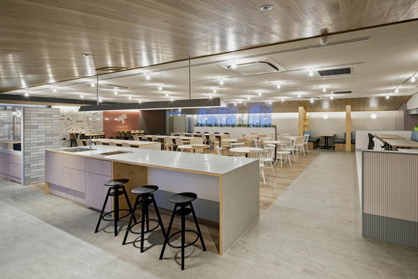 共栄産業社員食堂 社員食堂・セミナーホールの内装・外観画像