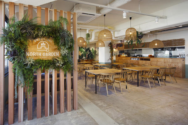 薪釜PIZZA・CAFE NORTH GARDEN by mothers