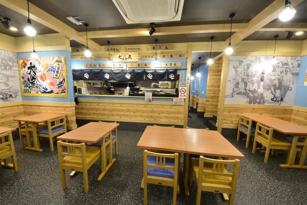 まぐろ食堂 七兵衛丸 店舗デザイン.comマッチング成功実例 食堂の内装・外観画像