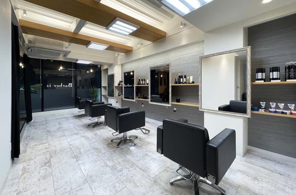 Barber Is メンズ専門理容室 蒲生４丁目 店舗デザイン Com