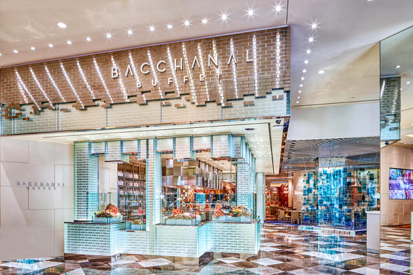 Caesars Palace Bacchanal Buffet renovation ラスベガス