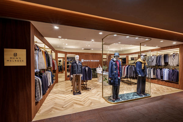 メンズメルローズ有楽町店 アパレル, ショールーム（物販）の内装・外観画像