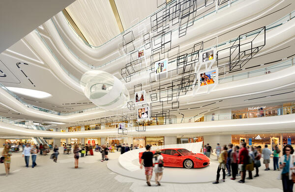 Zodi Plaza Shopping Center East Area