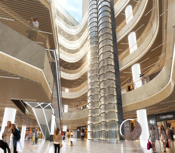 Zodi Plaza Shopping Center West Area