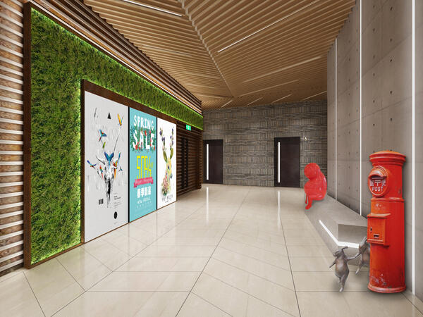 Zodi Plaza Shopping Center West Area