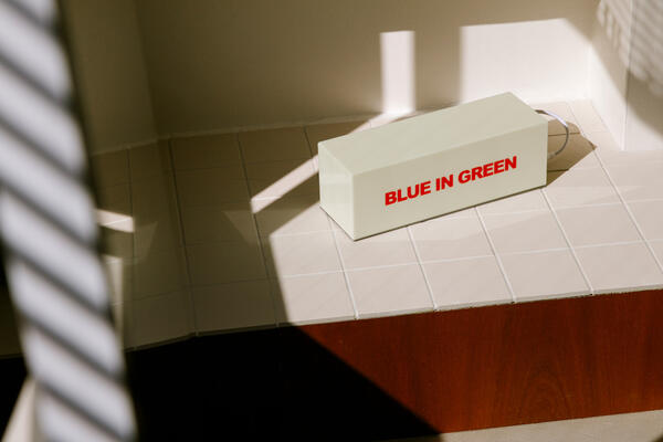 blue in green
