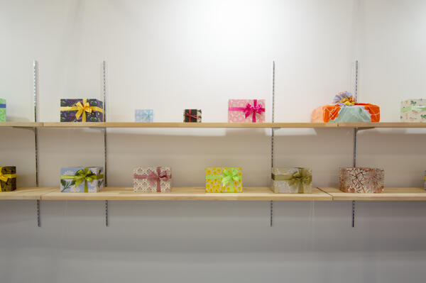 つつみ屋工房展示ブース
