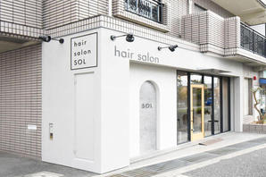 hair salon SOL 美容室・理容室・ヘアサロンの内装・外観画像