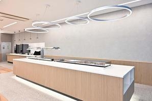 企業様_社員食堂 社員食堂の内装・外観画像