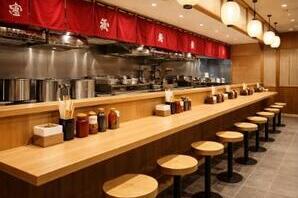 ラーメン店 ラーメン屋の内装・外観画像