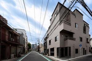 尾久の奥 カフェ（店舗付き賃貸集合住宅）の内装・外観画像