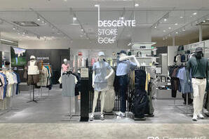 DESCENTE STORE GOLF 心斎橋店 アパレルの内装・外観画像